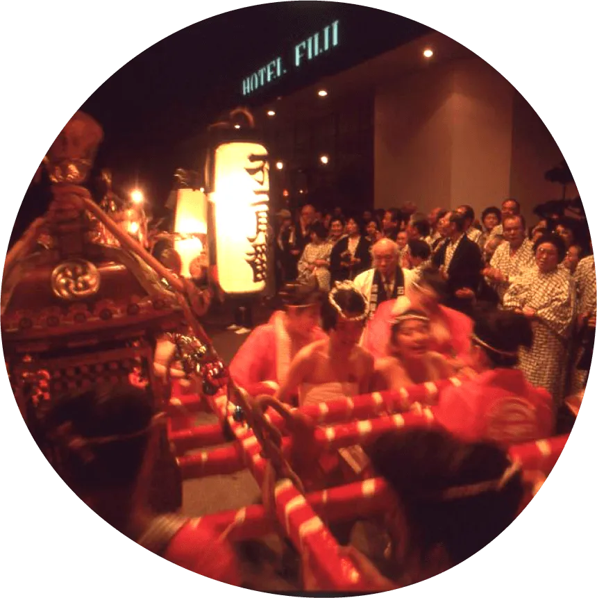 お祭りの様子